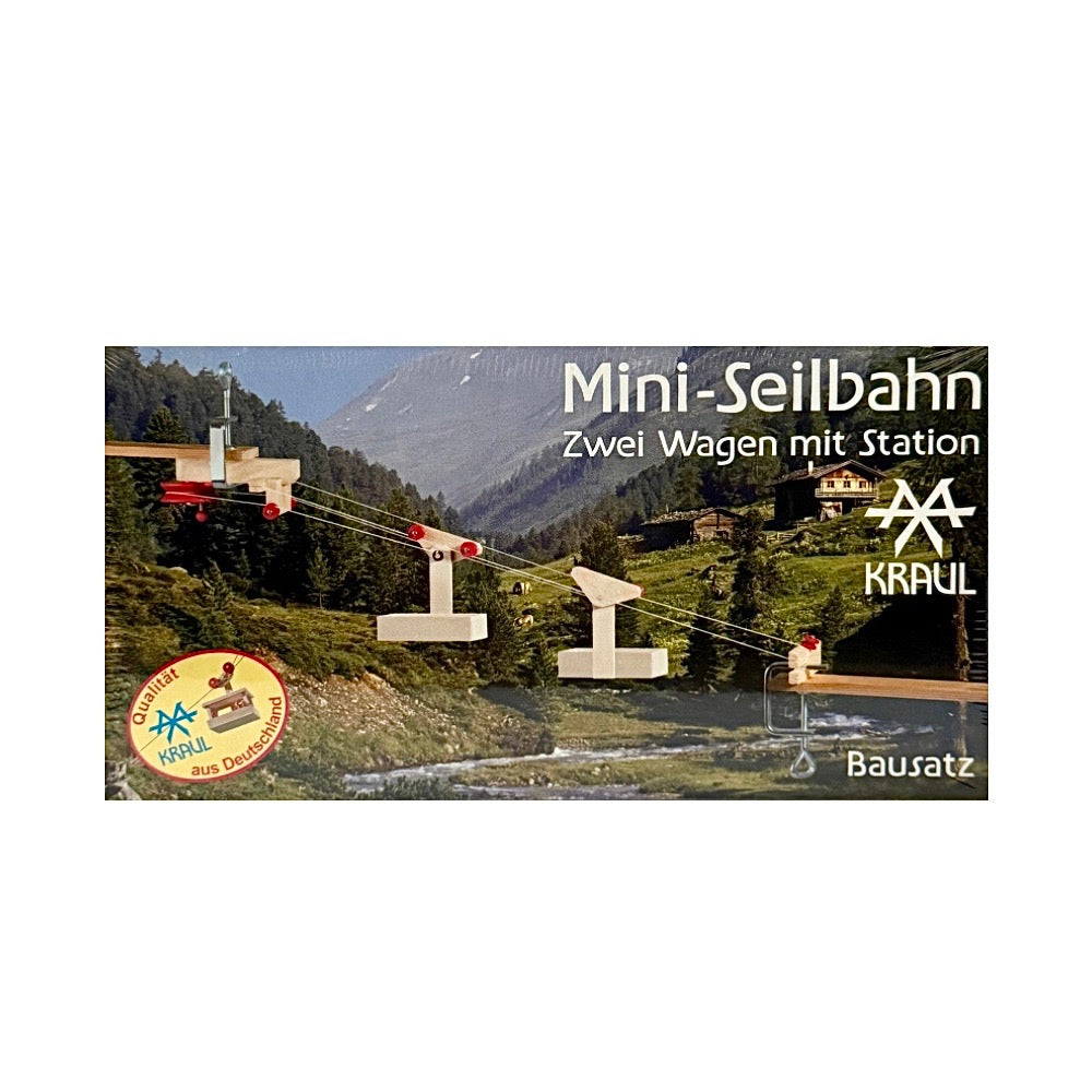 Kraul Mini Wooden Cable Car Set