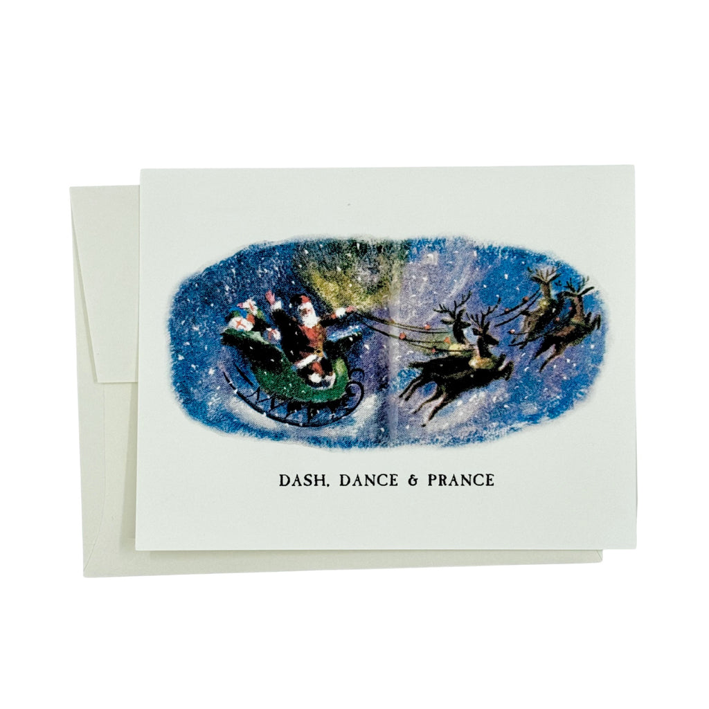 Parcel Dash, Dance and Prance Greeting Card