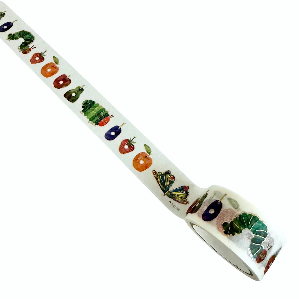 Japanese Masking Tape • Eric Carle A Very Hungry Caterpillar in Gold Foil