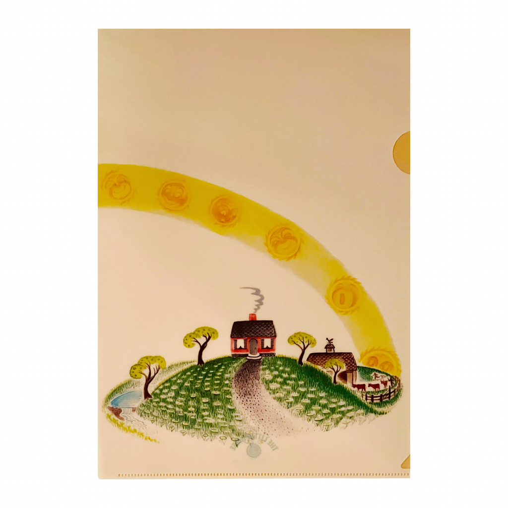 Virginia Lee Burton A4 File Folder · The Little House Sunset