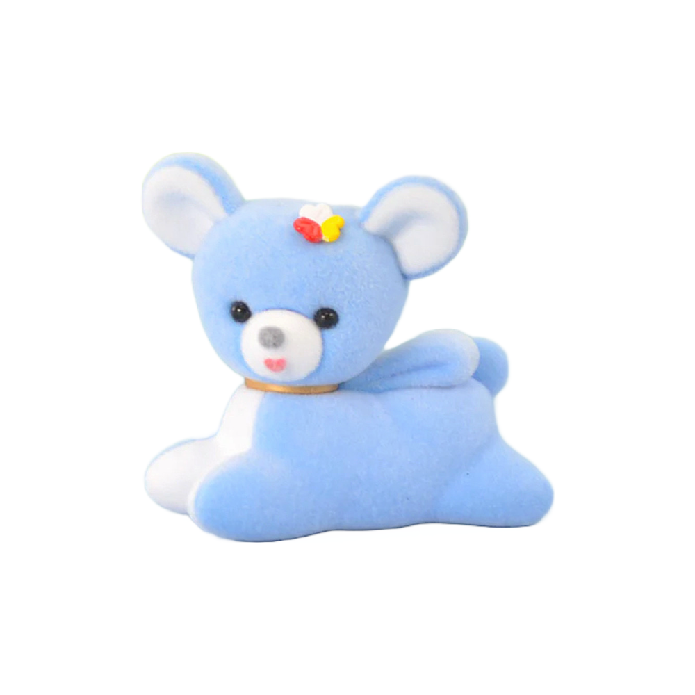 Yoshitoku Miniature Blue Dog Figurine