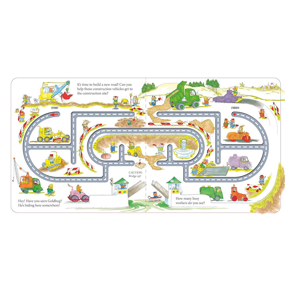 Richard Scarry's Cars and Trucks Touch-and-Trace