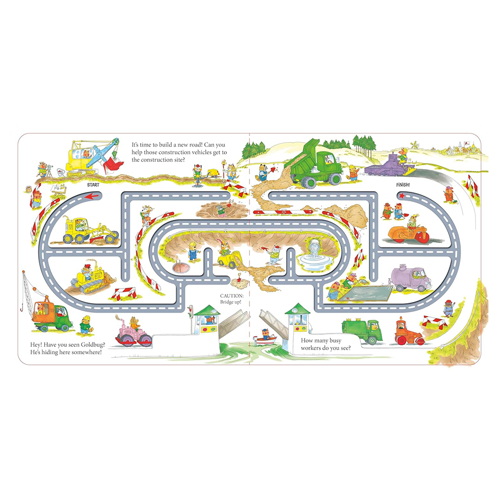 Richard Scarry's Cars and Trucks Touch-and-Trace