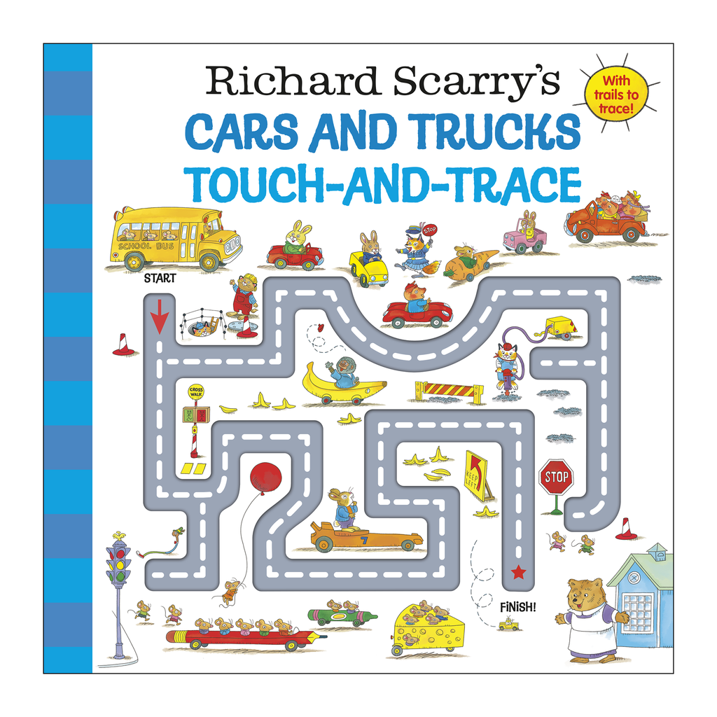 Richard Scarry's Cars and Trucks Touch-and-Trace