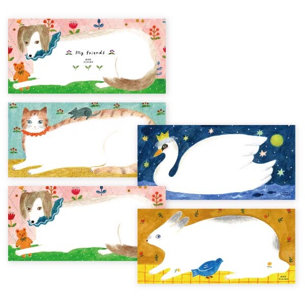 Aiko Fukawa Notepad  · Animal Friends