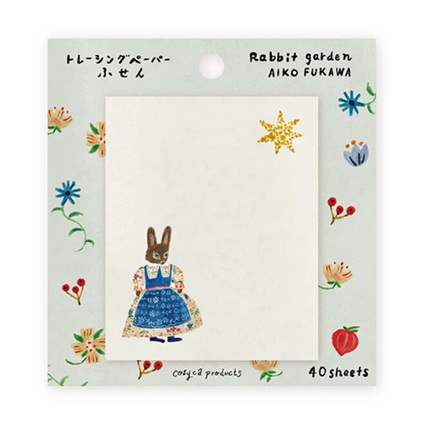 Aiko Fukawa Mini Translucent Sticky Notes  · Celebratory Rabbit