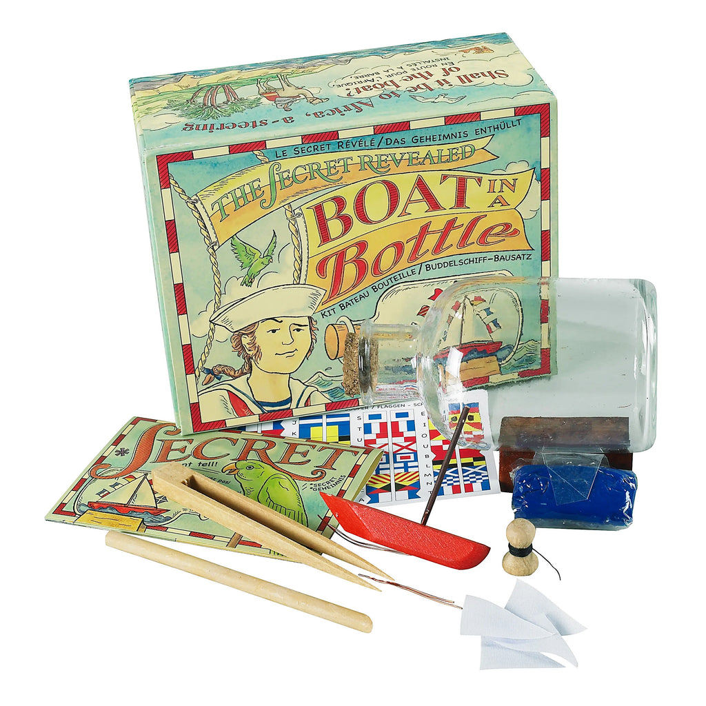 Authentic Models Make Your Own Boat in a Bottle Kit