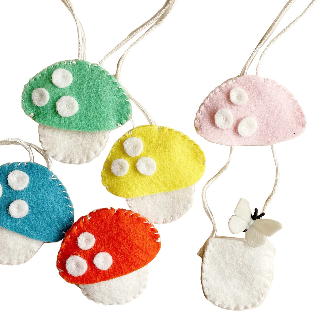 Fair Play Projects DIY Mushroom Necklace Kit