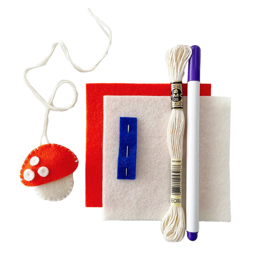 Fair Play Projects DIY Mushroom Necklace Kit