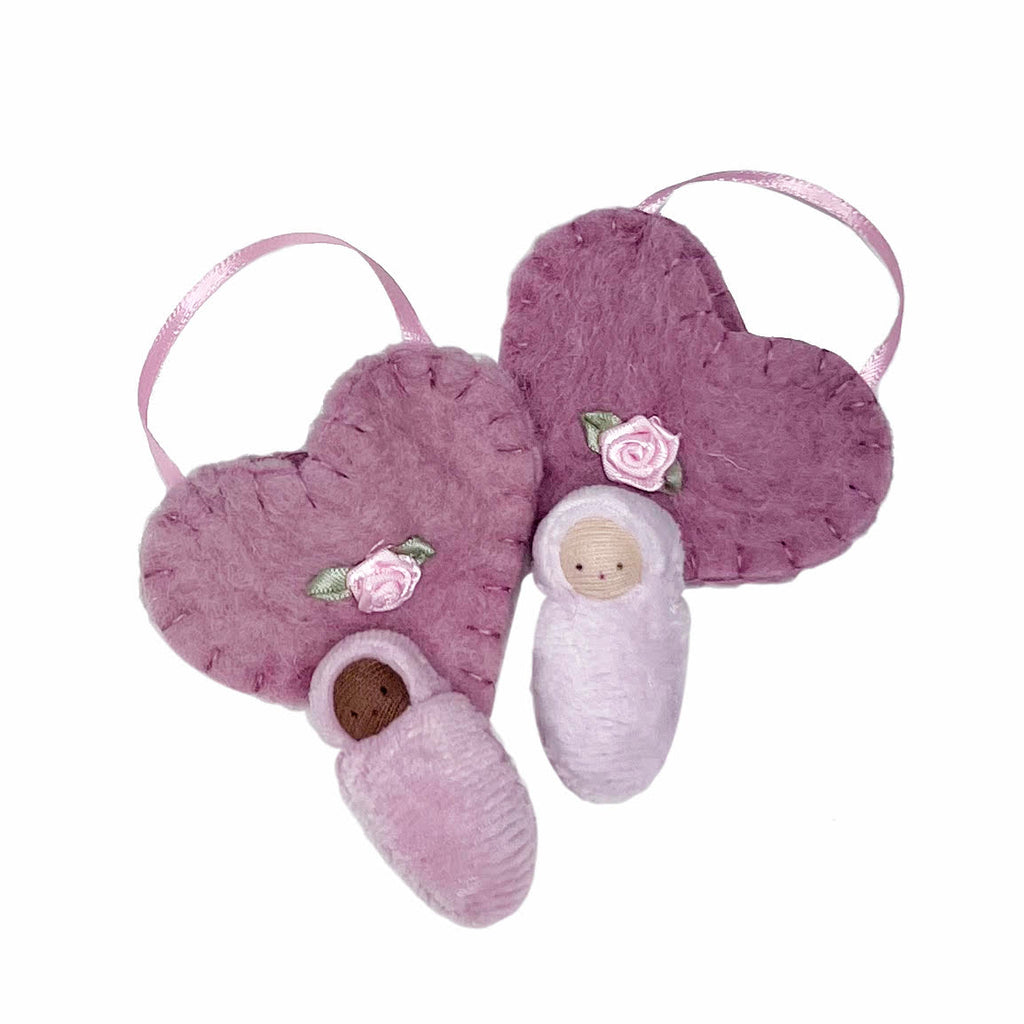 Fairyshadow Heart Baby Ornaments · Multiple Skin Tones
