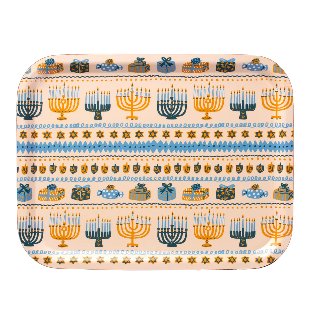 Phoebe Wahl Large Festival Of Lights Rectangle Tray