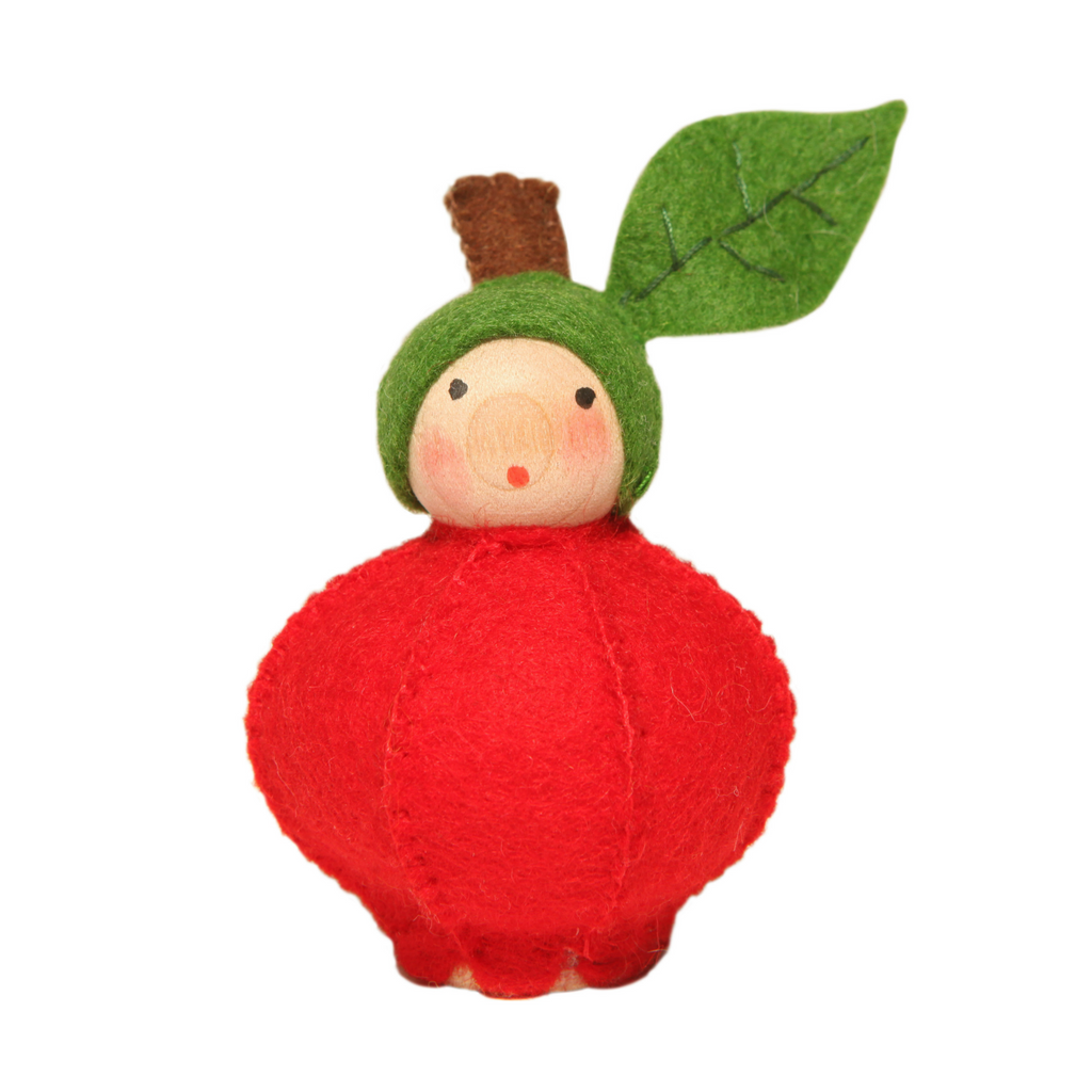 Apple Peg Doll
