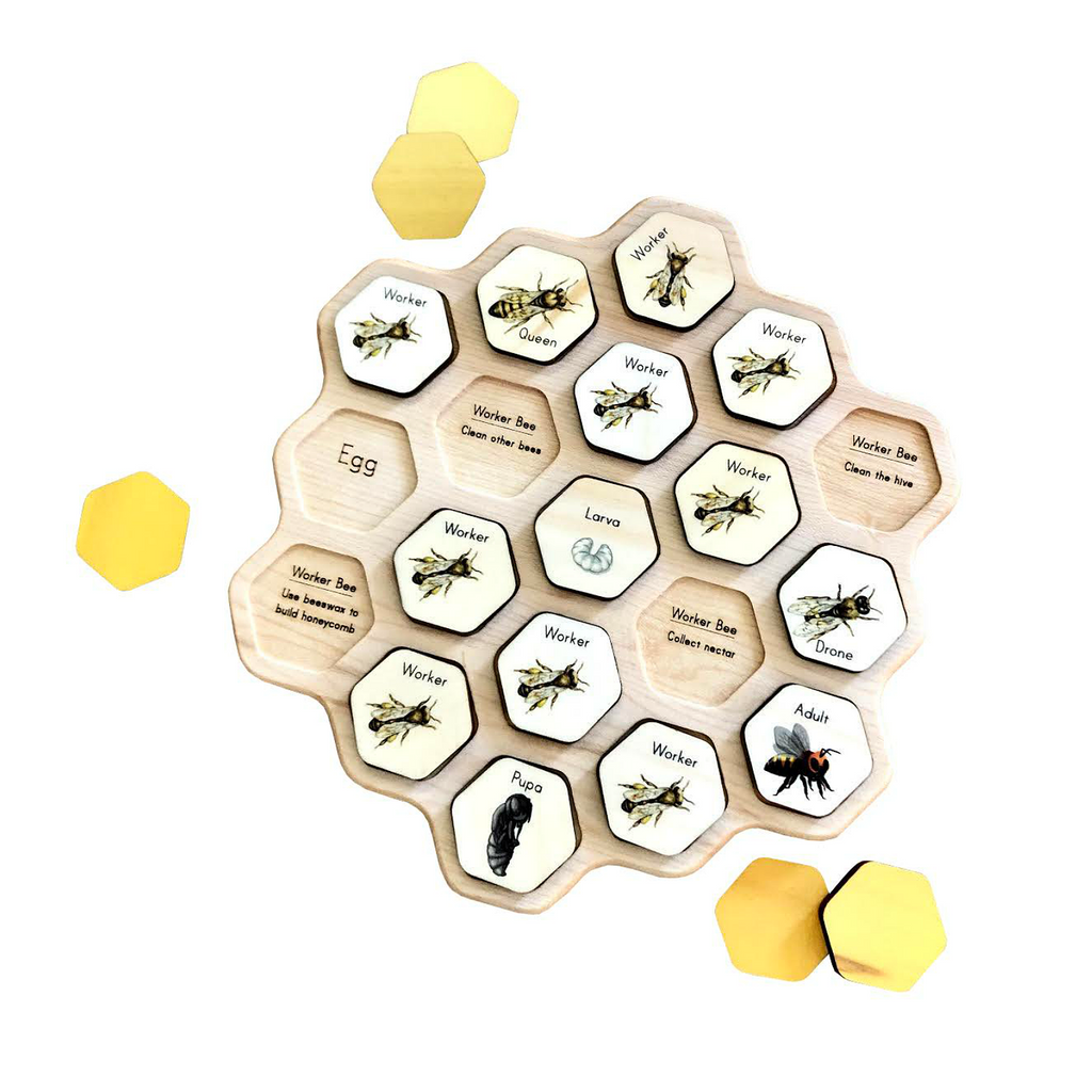 Wooden Bee Puzzle