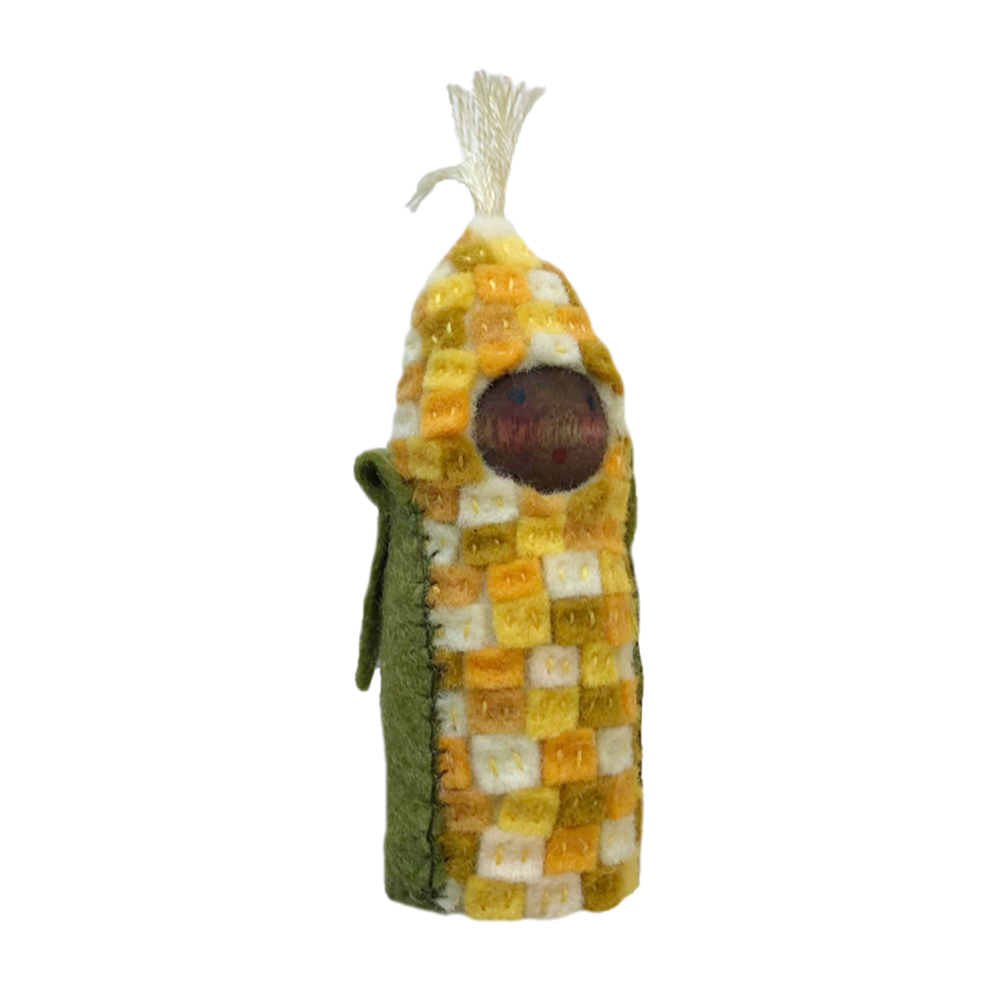 Corn on the Cob Peg Doll · Brown