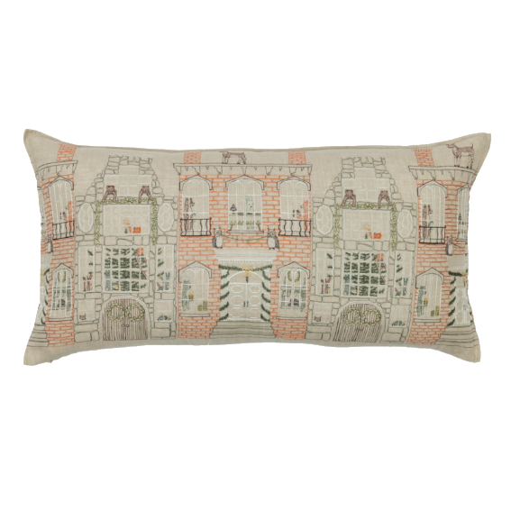 Coral and Tusk Home for the Holidays Lumbar Pillow