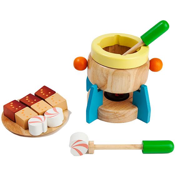 Wooden Fondue Maker 