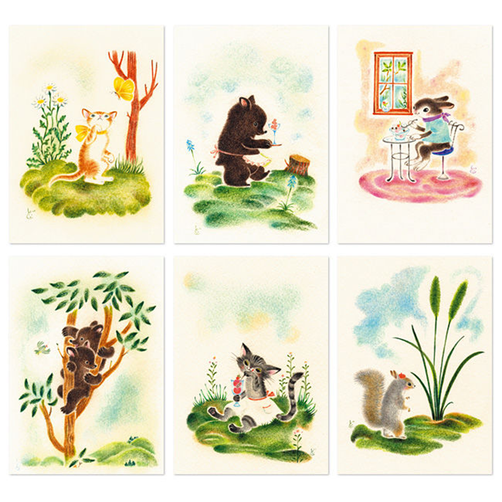 Chirri & Chirra Animal Postcards · Multiple Styles