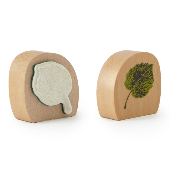 Leaf Rubber Stamp