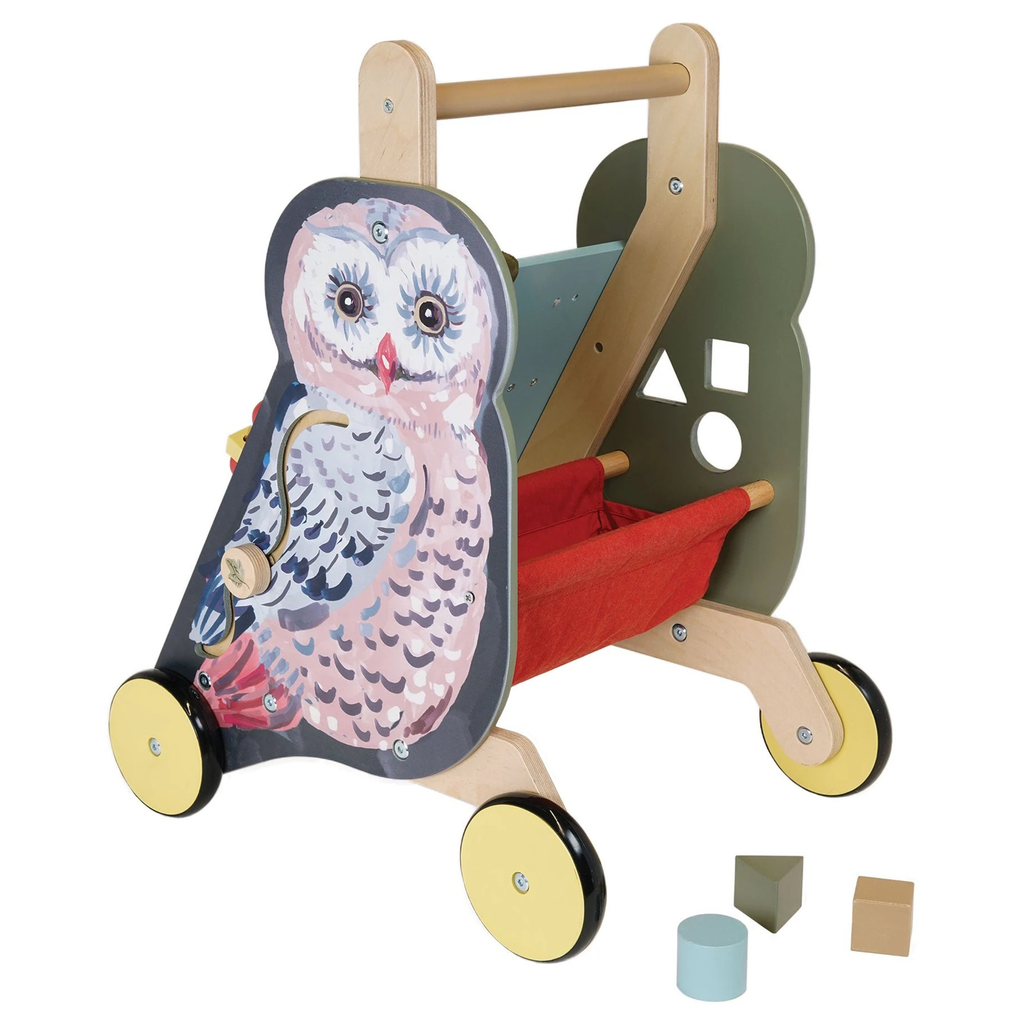 Manhattan Toy Wildwoods Owl Push Cart