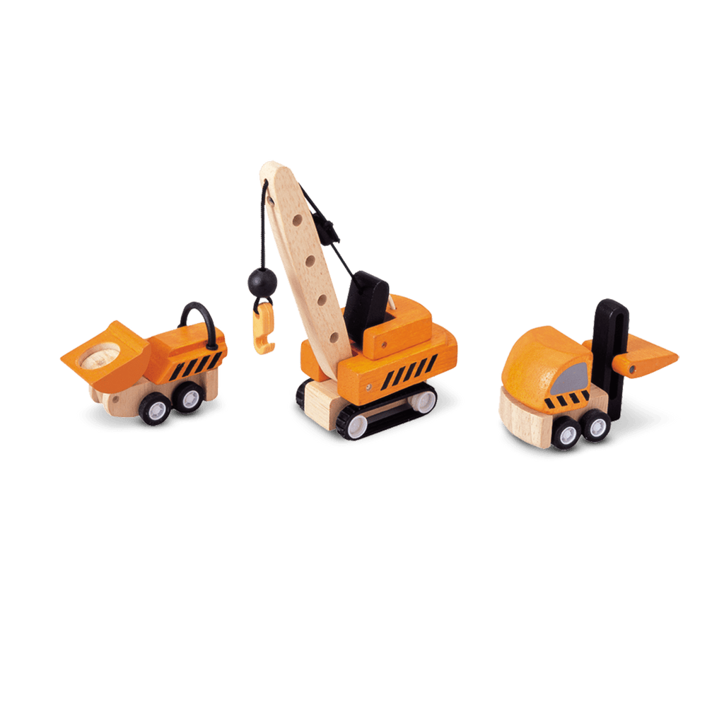 Plan Toys Mini Construction Vehicle Set