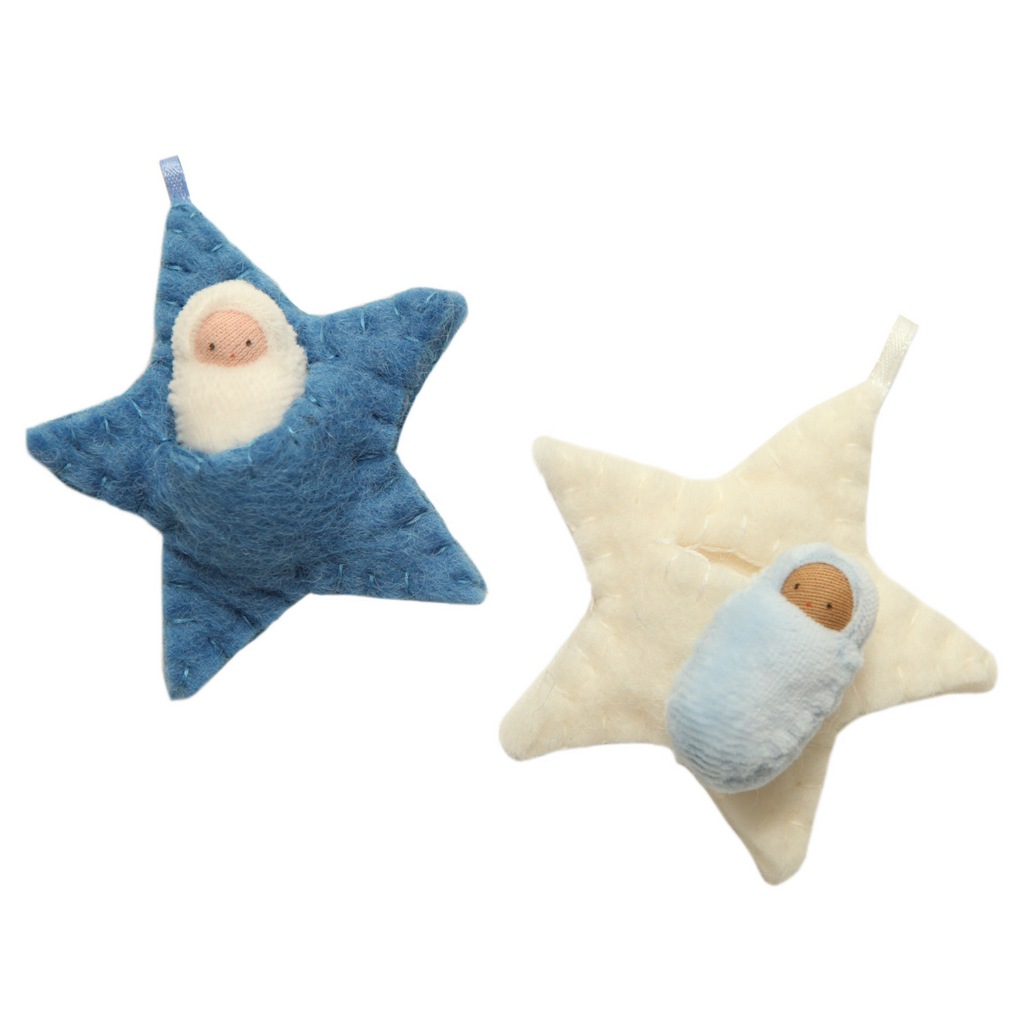 Fairyshadow Hanukkah Star Baby Ornaments